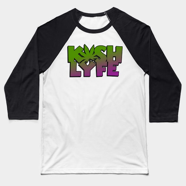 Kush Lyfe Baseball T-Shirt by Digz